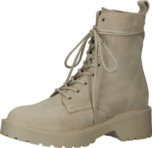 Komfortable Steve Madden Stiefelette Schnürschuhe für Damen Tornado SM11000902-846 Beige