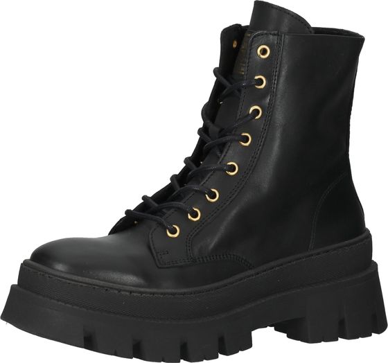 Vielseitige Steve Madden Stiefelette Schnürschuhe für Damen Frederique SM11002062-017 Schwarz