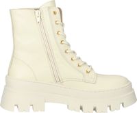 Bequeme Steve Madden Stiefelette Schnürschuhe für Damen Frederique SM11002062-287 Weiß