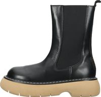 Elegante Steve Madden Stiefelette Schlupfschuhe für Damen Warrior SM11002072-BKG Schwarz