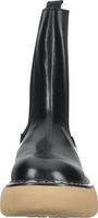 Elegante Steve Madden Stiefelette Schlupfschuhe für Damen Warrior SM11002072-BKG Schwarz