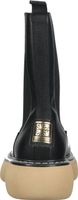 Elegante Steve Madden Stiefelette Schlupfschuhe für Damen Warrior SM11002072-BKG Schwarz