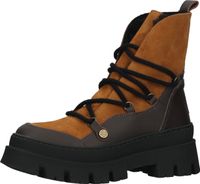 Botines Steve Madden de alta calidad, zapatos con cordones para mujer, Fuzzy SM11002208-CDB Brown
