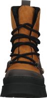 Botines Steve Madden de alta calidad, zapatos con cordones para mujer, Fuzzy SM11002208-CDB Brown