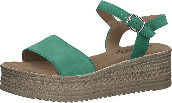 Sporty s.Oliver sandals, women's sandals 5-5-28216-20 712 Green