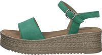 Sporty s.Oliver sandals, women's sandals 5-5-28216-20 712 Green
