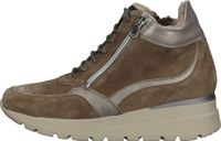 Comfortable Waldläufer women's sneakers, lace-up shoes 793801 201 830 Beige