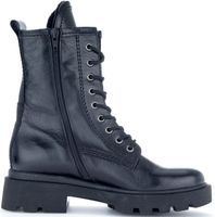 Bequeme Gabor Stiefelette Schnürschuhe für Damen 92.755.37 Schwarz