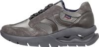 Elegantes zapatillas con cordones para mujer CallagHan 45808 GRIS/GREY Gris