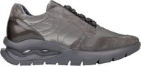 Elegantes zapatillas con cordones para mujer CallagHan 45808 GRIS/GREY Gris