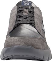 Elegantes zapatillas con cordones para mujer CallagHan 45808 GRIS/GREY Gris