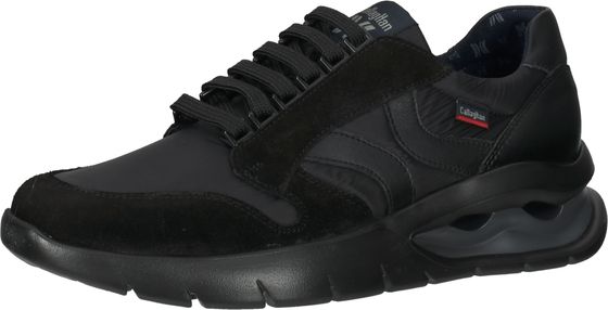 Baskets confortables CallagHan pour homme, modèle à lacets 45405 NEGRO/GRIS Noir