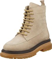 Bottines ILC tendance, chaussures à lacets pour femmes, C46-8523-17-06, beige