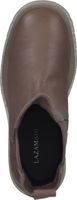 Elegantes botines LAZAMANI, zapatos sin cordones para mujer, 67.071 beige topo