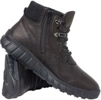 Versatile Ganter ankle boots, lace-up shoes for women, 4-201470 0100, black