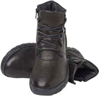 Versatile Ganter ankle boots, lace-up shoes for women, 4-201470 0100, black