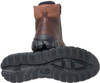 Comfortable Ganter ankle boots, lace-up shoes for women, 4-201470 2200, brown