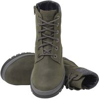 Trendy Ganter ankle boots, lace-up shoes for women, 4-205012 5900 olive