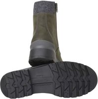 Trendy Ganter ankle boots, lace-up shoes for women, 4-205012 5900 olive