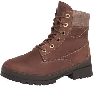 Comfortable Ganter ankle boots, lace-up shoes for women, 4-205012 2700, brown