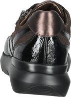 Comfortable HASSIA women's sneakers, lace-up shoes 2-301347-0186 Black