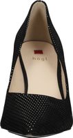 Comode scarpe con tacco Högl, slip-on da donna, 6-187002 0100, nere