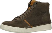 Komfortable Clarks Sneaker Schnürschuhe für Damen 26167378 Olive Combi Grün