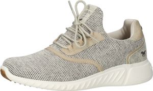 Elegant MUSTANG women's sneakers, lace-up shoes 1315-310-4 Beige