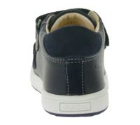 GEOX B Kleinkinder Sneaker mit atmungsaktiver Sohle Mid-Cut-Schuhe mit Klettverschluss und teils Echtleder Baby-Schuhe Rishon, Each oder Biglia Dunkelblau
