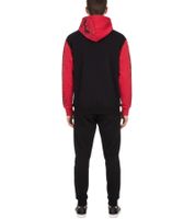 Hollister X NBA Chicago Bulls Men's Hoodie with Large Chicago Bulls Logo Print, Cotton Pullover 322-221-1590-905 Black/Red