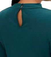 Confezione da 2 abiti estivi da donna, abito in jersey arricciato, abito aderente a maniche lunghe 935347 Verde