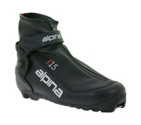 ALPINA T15 Damen & Herren Ski-Langlauf-Schuhe mit Thinsulate-Isolierung Winter-Schuhe Wintersport Schwarz