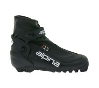 ALPINA T15 Damen & Herren Ski-Langlauf-Schuhe mit Thinsulate-Isolierung Winter-Schuhe Wintersport Schwarz
