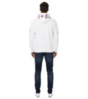 Hollister x NHL Montreal Canadiens Men's Hoodie with Team Logo Print, Cotton Pullover 322-221-1606-100 White