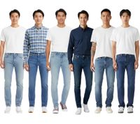 LEVI'S 511 Slim-Fit Men's Jeans, Slim Fit, Cotton Trousers 04511 in Various Styles, Blue