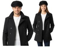 Casquette gavroche en feutre ZWILLINGSHERZ, accessoire d'été à visière, réf. KL3888, grise ou noire