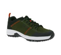 Atmungsaktiver ALPINA Opal Damen & Herren Trekking-Schuhe Wander-Sneaker Outdoor-Schuhe 627G Rot/Schwarz oder Olivgrün/Schwarz
