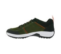 Atmungsaktiver ALPINA Opal Damen & Herren Trekking-Schuhe Wander-Sneaker Outdoor-Schuhe 627G Rot/Schwarz oder Olivgrün/Schwarz
