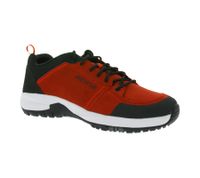 Atmungsaktiver ALPINA Opal Damen & Herren Trekking-Schuhe Wander-Sneaker Outdoor-Schuhe 627G Rot/Schwarz oder Olivgrün/Schwarz