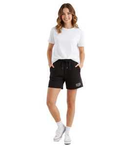 Hollister X Social Tourist Damen Sweat-Shorts Sport-Hose Baumwoll-Hose 365-347-0004-900 Schwarz
