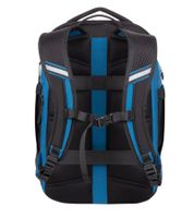 Rivacase Mercantour Rucksack mit 15,6" Laptopfach Alltags-Rucksack 20L 5225 BK Schwarz/Blau