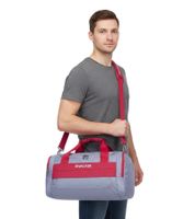 Rivacase Mercantour Duffle Bag leichte Reise-Tasche Sport-Tasche 30L 5235 GR Grau/Rot