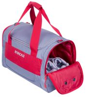 Rivacase Mercantour Duffle Bag leichte Reise-Tasche Sport-Tasche 30L 5235 GR Grau/Rot