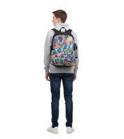 Rivacase Agora Urban Skaters Rucksack Alltags-Rucksack Schul-Rucksack 12L 5420 BK Schwarz/Bunt