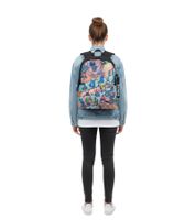 Rivacase Agora Urban Skaters Rucksack Alltags-Rucksack Schul-Rucksack 12L 5420 BK Schwarz/Bunt