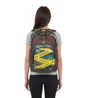 Rivacase Erebus Urban Rucksack mit 15,6" Laptopfach Alltags-Rucksack City-Rucksack 30L 5461 JN Braun/Grün