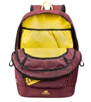 Rivacase Erebus Urban Rucksack mit 13,3" Laptopfach Alltags-Rucksack City-Rucksack 14L 5421 BD Weinrot