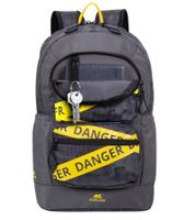 Rivacase Erebus Urban Rucksack mit 13,3" Laptopfach Alltags-Rucksack City-Rucksack 14L 5421 GR Grau/Camouflage