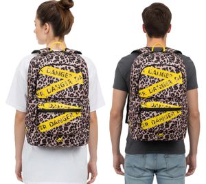 Rivacase Erebus Urban Rucksack mit 13,3" Laptopfach Alltags-Rucksack City-Rucksack 14L 5421 LP Leopard Beige/Braun/Schwarz