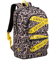 Rivacase Erebus Urban Rucksack mit 13,3" Laptopfach Alltags-Rucksack City-Rucksack 14L 5421 LP Leopard Beige/Braun/Schwarz